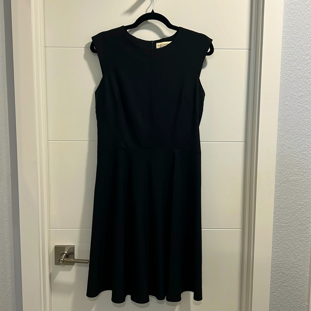 MM.LAFLEUR black sleeveless wool and spandex dress, fully lined, worn 2x.